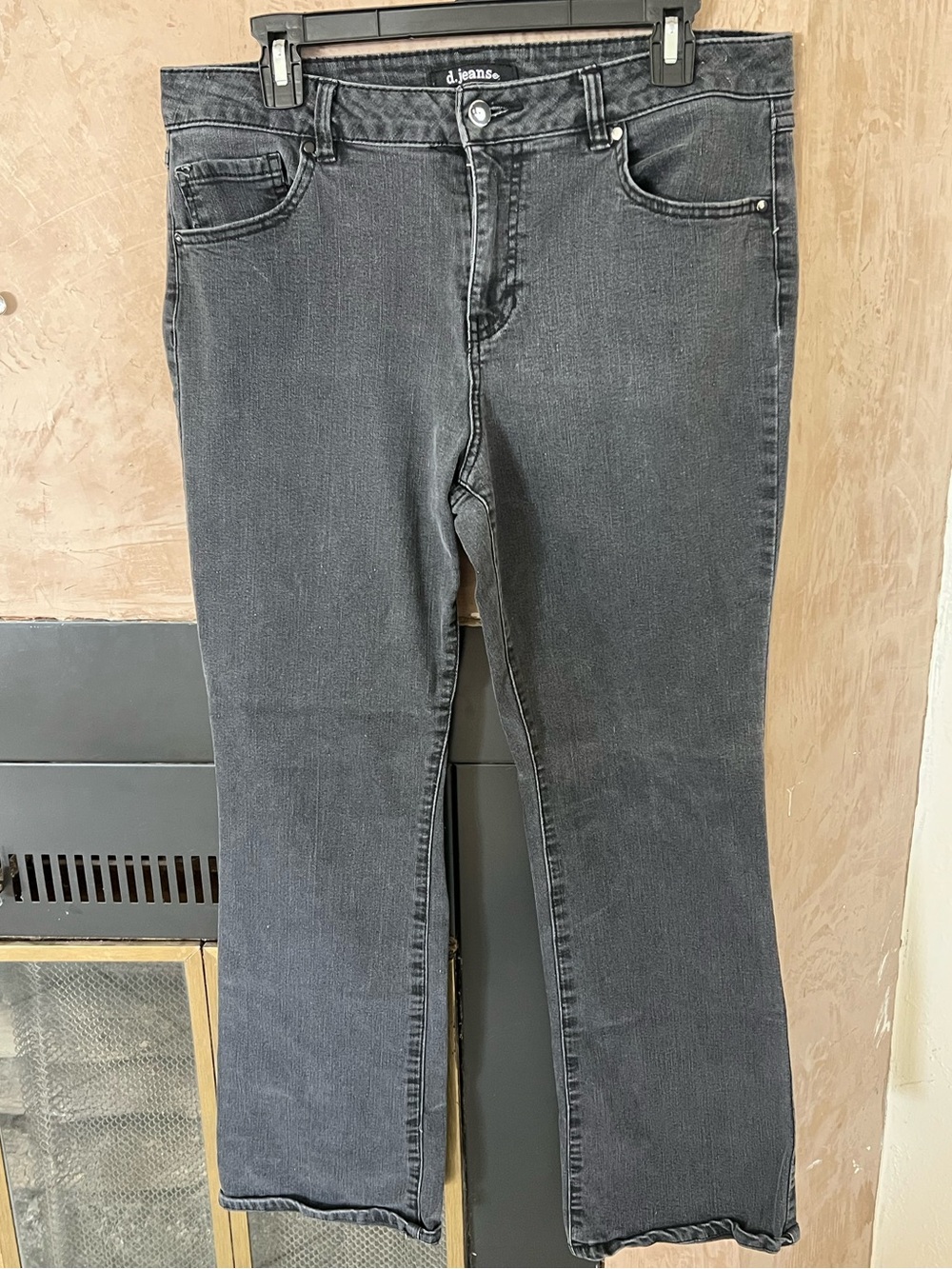 D. Jeans Washed Black Jeans size 14